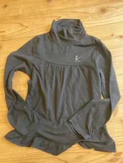 KUMIKYOKU 組曲 長袖カットソー M 110 120 黒