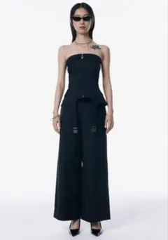 litmus kishidamiki nylon jumpsuit 黒(ベルト付 - メルカリ