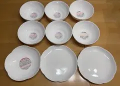 ヤマザキ春のパン祭り　白い食器9点セット