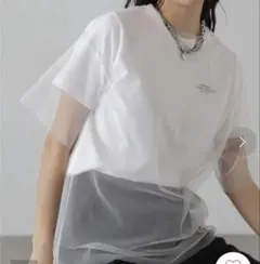 フリーズマート　チュール付きTシャツ　フリーのサムネイル