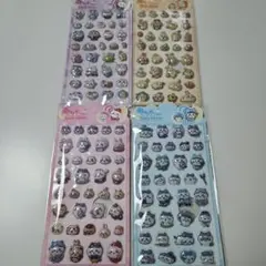 ちいかわシール✨ボンボンドロップ風 3D 4枚セット✨✨