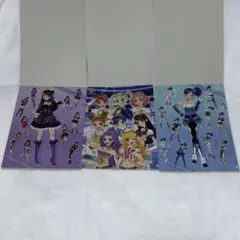 アイカツ クリアファイルコレクション 霧矢あおい 紫吹蘭 STAR☆ANIS
