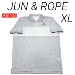 （未使用品）ジュン&ロペ 裏パイル地半袖シャツ XL（厚手）のサムネイル