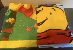 Disney ディズニー　くまのプーさん 大判バスタオル　2枚セット　新品