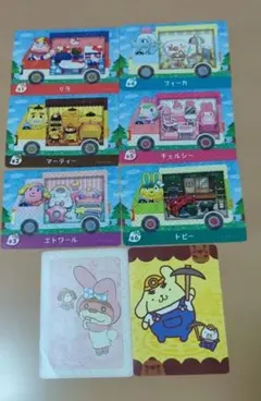 あつまれどうぶつの森　amiibo サンリオ　 6枚セット　おまけ付き