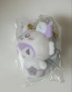 ちいかわ サンリオ シークレットフロッキーマスコットチャーム クロミ モモンガ