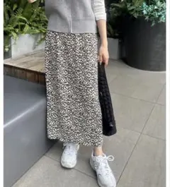 DAIS-Y レオパード柄 ストレートラインスカートのサムネイル