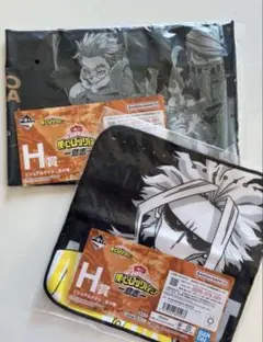 一番くじ 僕のヒーローアカデミア H賞ビジュアルタオル 2枚セット　オールマイト