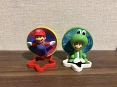 マクドナルドハッピーセット　マリオ ルイージ　フィギュア 2点セット