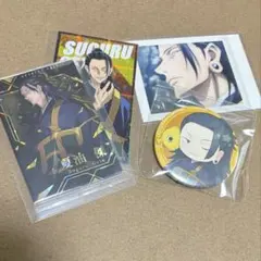 夏油傑 呪術廻戦 ウエハース 箔押しSP ぱしゃこれ 缶バッジ シールまとめ売り