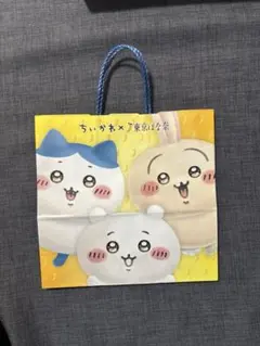 ちいかわ　東京ばな奈　紙袋　ショッパー　コラボ　オリジナル　限定