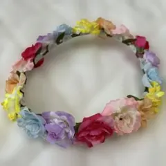 花冠　フラワー　パーティー　結婚式　イベント