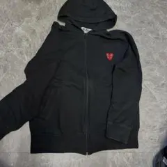 PLAY COMME des GARÇONS ブラック パーカー L - メルカリ