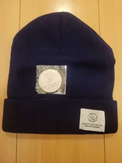 BEAUTY&YOUTH UNITED ARROWS ニット帽 缶バッジ付き