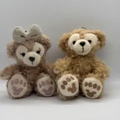 ダッフィー シェリーメイ ぬいぐるみチャーム 2点セット ディズニー