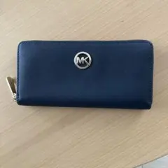 Michael Kors ネイビー 長財布