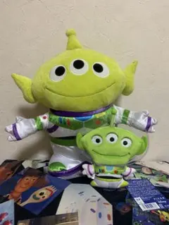 トイストーリー　リトルグリーメン　リミックス　希少　バズライトイヤー