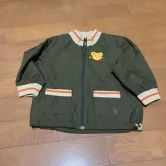 ミキハウス クマ刺繍 ジャケット 90cm