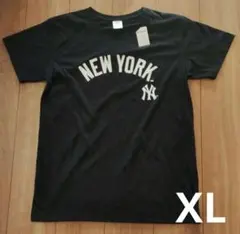 新品未使用　ヤンキース　半袖　Tシャツ　メンズ　ブラック　XL LL 黒のサムネイル