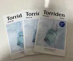 Torriden ダイブインマスク　3枚セット