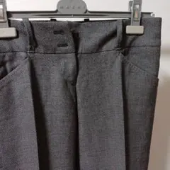 INCOTEX ダークグレー パンツ