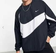 Nike ナイロンジャケット ブラック/ホワイト