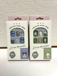 サンリオキャラクター ネイルチップ 24枚入り　クロミ　ポチャッコのサムネイル
