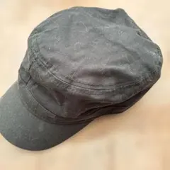 H&M ブラック ワークキャップ L/60
