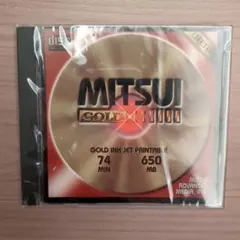 新品未使用★MITSUI GOLD CD-R 650MB 74分