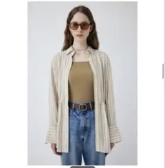 MOUSSY BACK OPEN LOOSE シャツのサムネイル