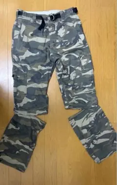 迷彩柄 2WAY カーゴパンツ コンバーチブルのサムネイル
