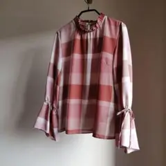 BLUE LABELブルーレーベル　クレストブリッジ　長袖ブラウス