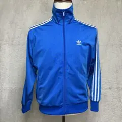 アディダス ファイヤーバード トラックジャケット 青 M