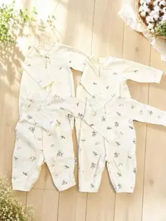 minigray ベビー服 ロンパース まとめ売り 4枚60 女の子男の子