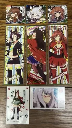 ウマ娘　ステッカー8枚セット