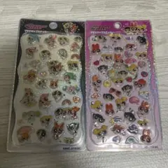 パワーパフガールズ 2枚セット 硬いシール