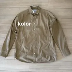 お値下げ❗️kolor メンズ　シャツ　1のサムネイル