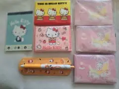 n*♡様 ハローキティー　ポケットティッシュ・ボールペン・メモ帳+クリアファイル