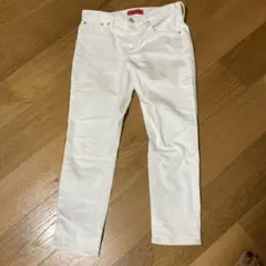 RED CARD ホワイト スキニーデニム