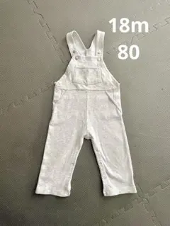 プチバトー　ロンパース　サロペット　オーバーオール　80 90