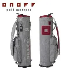 新品 ONOFF オノフ 軽量キャディバッグ OB0326 クリーム - メルカリ