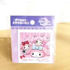 30th セーラームーン ちびうさ × マイメロ ステッカー グッズ サンリオ