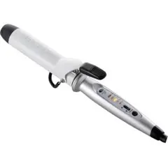 エ*メ様 CREATE ION カールヘアアイロン ホワイト/シルバー 32mm