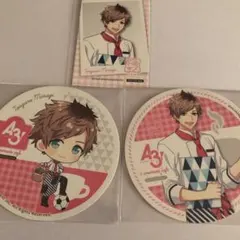 A3! アニカフェ コースター トレカ 皆木綴