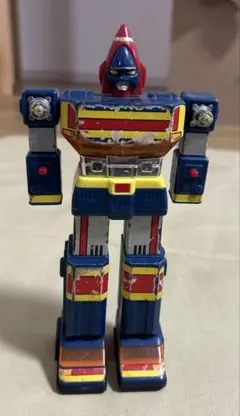 当時物 1985年製 電撃戦隊チェンジマン プラデラ チェンジロボ フィギュア