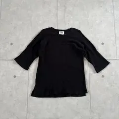 68&BROTHERS ブラック　サーマル　カットソーのサムネイル