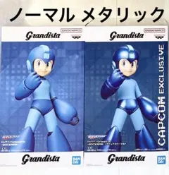 ロックマン Grandista フィギュア メタリックカラー　ノーマルカラー