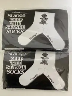 スタンスマガジン付録 KEEP THE STANCE SOCKS 2足セット