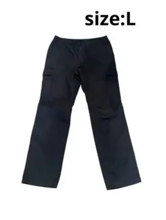 メンズ カーゴパンツ ワークパンツ L グレー ロングパンツ ズボン
