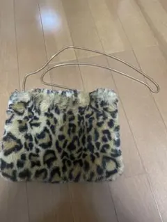 표범 무늬 모피 가방 ZARA
